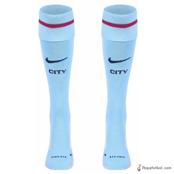 Calcetines Manchester City Replica Primera Ropa 2017/18